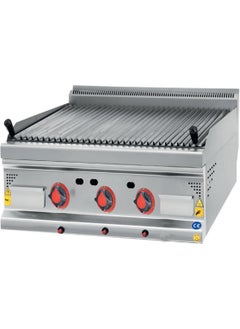 Inox Karacasan Industrial 700 Series Counter Top LPG Cylinder Lavastone Herringbone Grill - pzsku/ZB43134DCC7EB182F6BA5Z/45/_/1736856672/9acc2298-3771-4bd6-93ed-e3ee6a2a5846