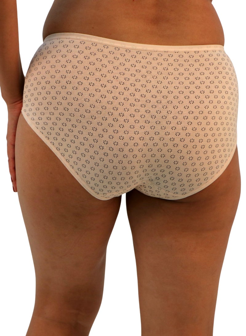 JOANNA JOANNA 123089 Women's Heart Sequins Design Mid Rise 3-Pack Panties, Multicolor  - Image 4