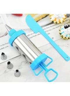 Just Quality Set, Dessert Decoration Gun Kit, Cake Cupcake Pipping Gun With Decorating Tips, For Icing, Frosting And Cookie Making, Baking Tools, Kitchen Gadgets, Kitchen Accessories  - Image 1