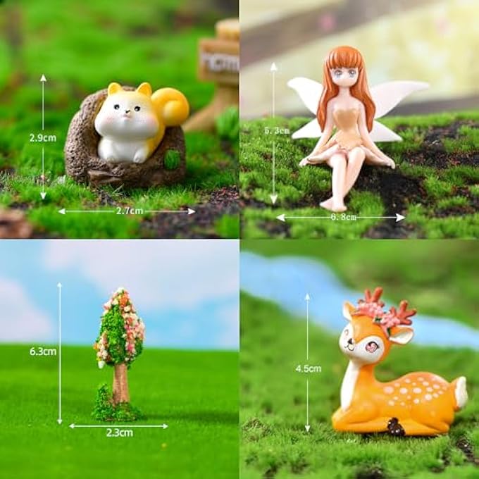 CRAFT SET CHILDREN'S MOONLIGHT, FLOWER FAIRY GIFTS GIRLS, DIY FLOWER FAIRY GARDEN NIGHT LIGHT GIFT TOY, CRAFT GIFTS FOR CHILDREN GIRLS 6 7 8 9 10 11 12 YEARS - Image 2