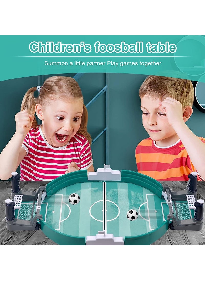 SYOSI - Mini Table Soccer Game Table Top Football Game Mini Tabletop Football Mini Tabletop Soccer Game Desktop Interactive Soccer Game Toy for Kids Adults Birthday Party World Cup Gift - Image 1