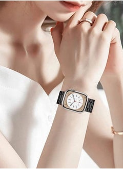 CATANES Apple Watch Ultra Band 49mm Stainless Steel Band Metal Strap Compatible with Apple Watch Series 49mm/45mm/44mm/42mm Black  - Image 4