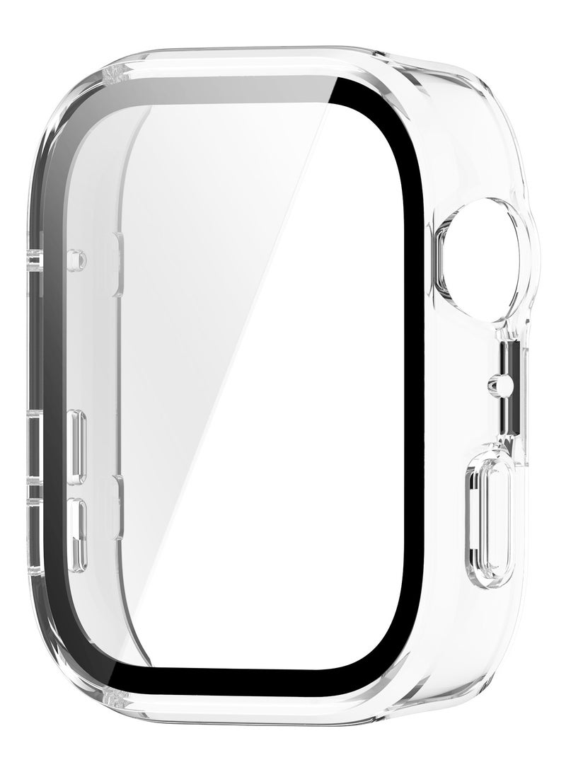 HablTech Protective Case Suitable for Huawei Watch Fit 4 Case Hard PC Case with Tempered Glass Screen Protectors Full Protective Cover(Clear) - Image 4