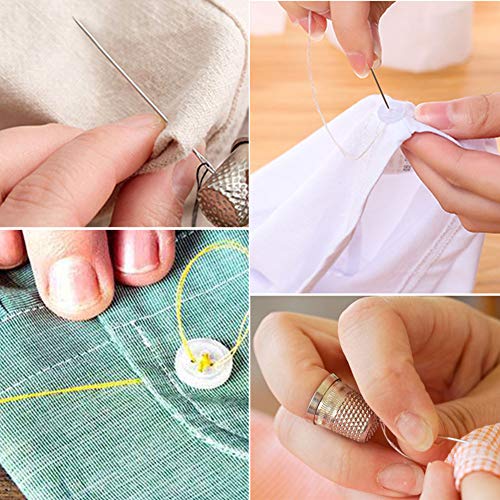 Wonvoc 9 Pcs Long Sewing Needles - 3 Sizes Stitching Needles-3.5/4.9/5.9'', Big Eye Hand Sewing Needles for Stitching and Crafting Projects for Sewing Curtain, Cushion, Carpet, Sofa - Image 5