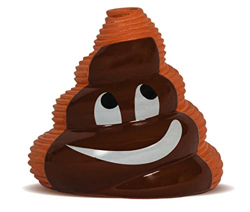 Chia Pet Emoji Poopy with Seed Pack, Decorative Pottery Planter, Easy to Do and Fun to Grow, Novelty Gift, Perfect for Any Occasion - Image 4