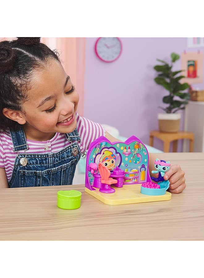 Gabby's Dollhouse Dreamworks Mercat’S Spa Room Playset With Mercat Toy Figure Surprise Toys And Dollhouse Furniture Kids Toys For Girls & Boys 3+ - Image 3