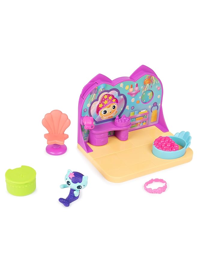 Gabby's Dollhouse Dreamworks Mercat’S Spa Room Playset With Mercat Toy Figure Surprise Toys And Dollhouse Furniture Kids Toys For Girls & Boys 3+ - Image 5