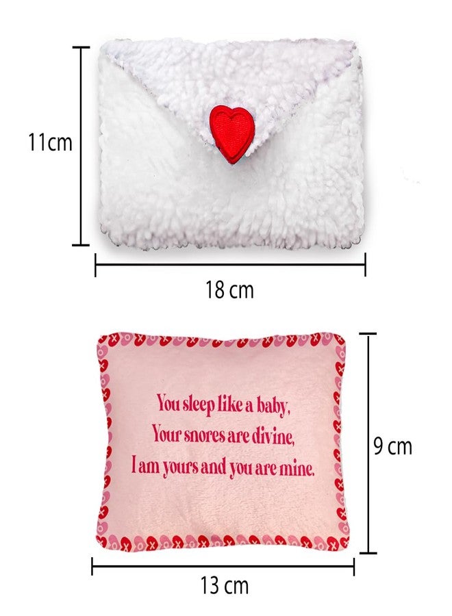Mutt of Course Love Letter | Crinckle | Squeaky for Dogs & Cats 2 in 1 Plush Toy - Image 5