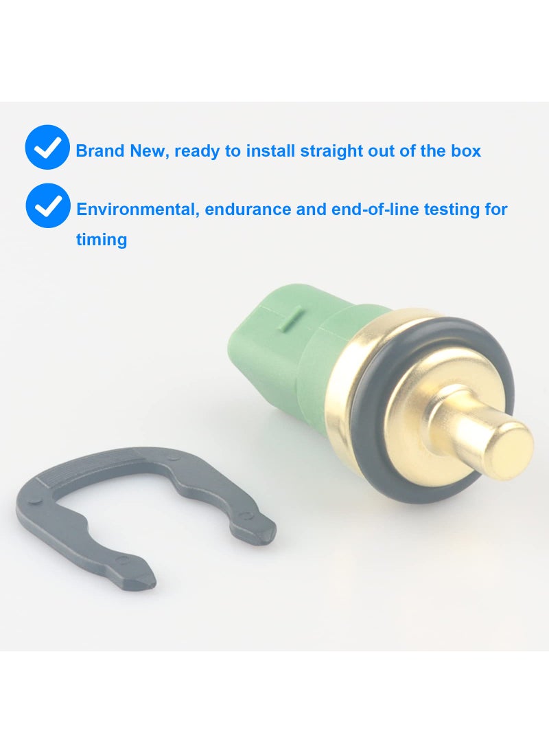 Allmotorparts Coolant Temperature Sensor, ECT Temp Sensor Replace 158-0629, 1580629 Compatible with Audi VW - 1999-2010 Beetle, 1999-2006 Golf, 1999-2005 Jetta Passat, 2000-2008 A4, 2000-2009 S4, 2000-2006 TT, More  - Image 4