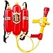 Xeehwb Firefighter Water Gun Backpack Water Blaster Tank with Hose Sprayer for Outdoor Games Pool Parties Beach Fun and Summer Activities - Image 2