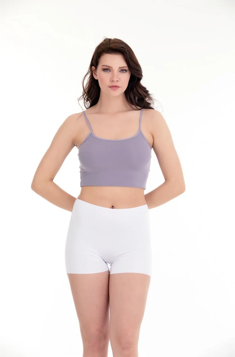 Sensu Laser Cut High Waist Shorts 3 Piece Set ASORTI
