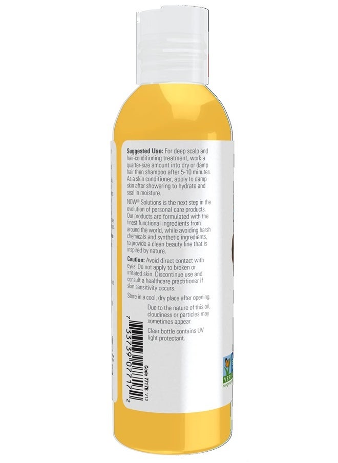 Solutions, Jojoba Oil, 100% Pure Moisturizing, Multi-Purpose Oil for Face, Hair and Body, 4-Ounce