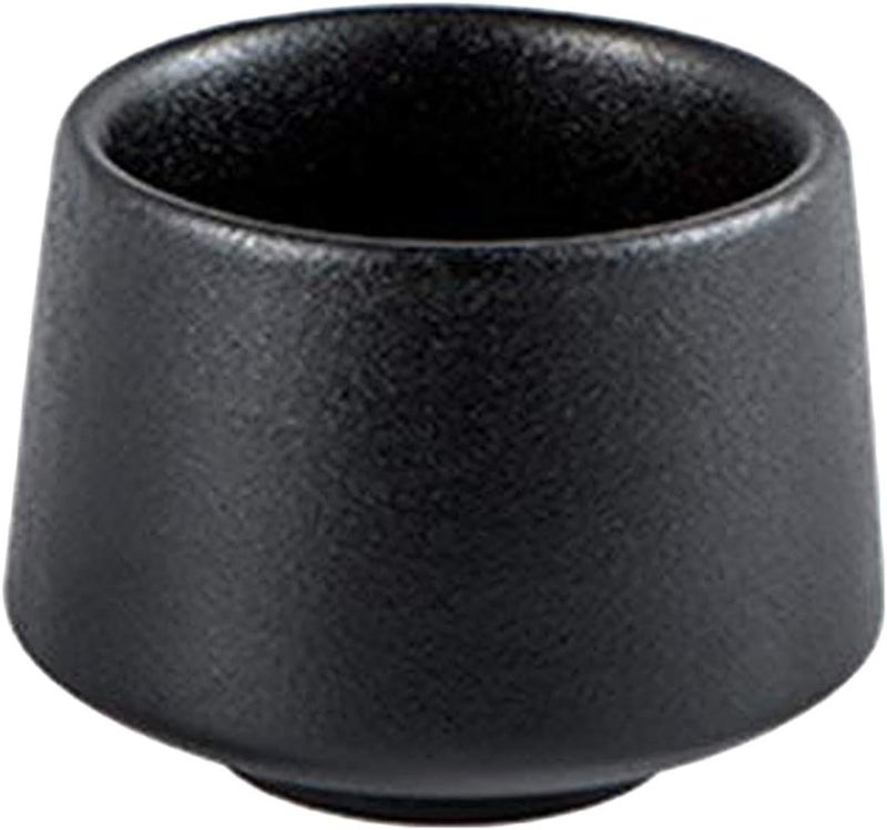 klarako Japanese Ceramic Tea Cups Handcraft Porcelain Mugs Chinese Cup 200ml Big Capacity Black A - Image 1