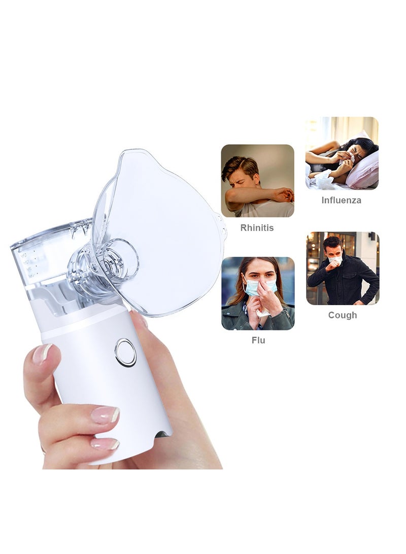 Generic Nebulizer,Portable Mini Vaporizers Handheld Atomizers for Adults and Children,Ultrasonic Humidifier for Home and Travel Use, Steam Mesh Inhalators - Image 3