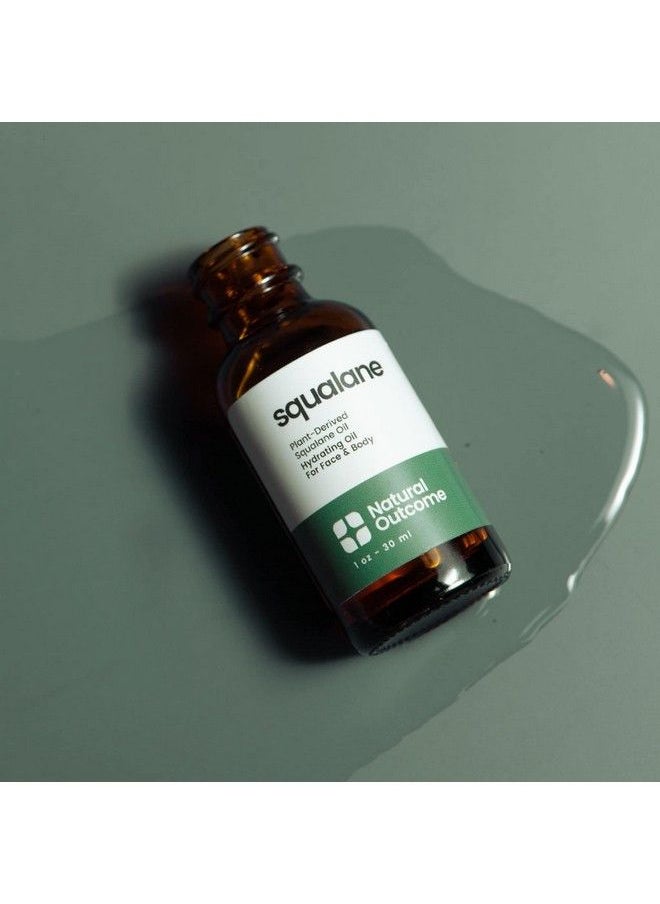 natural outcome Pure Squalane Oil L 100% Plant Derived Squalane Oil For Face Body Hair & Lips I Weightless Moisturizing Oil Firms Skin Reduces Fine Lines & Enhances Skin Elasticity I 1 Oz  - Image 4
