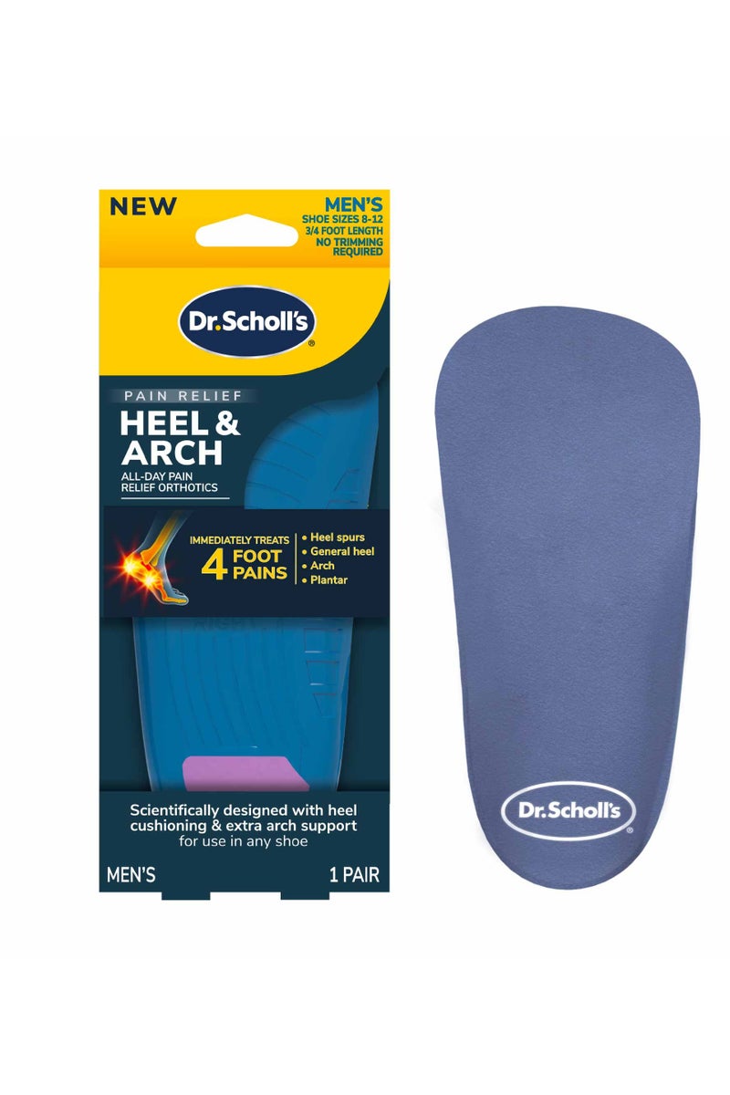 Dr. Scholl's Heel & Arch All-Day Pain Relief Orthotics (Men’s)