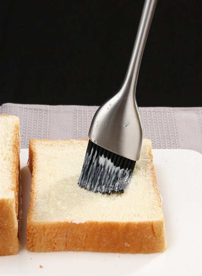 HQY 2 Pack Heavy-duty BBQ Basting Brush,12 Inch & 7 Inch-Great For BBQ Meat,Cakes And Pastries - Image 4