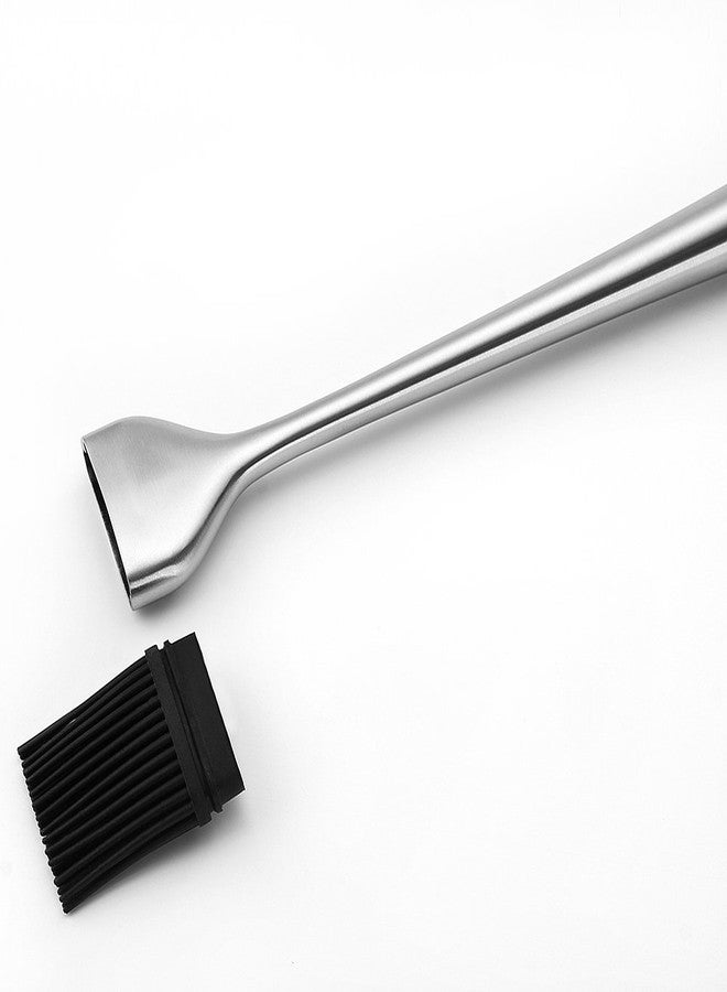 HQY 2 Pack Heavy-duty BBQ Basting Brush,12 Inch & 7 Inch-Great For BBQ Meat,Cakes And Pastries - Image 5