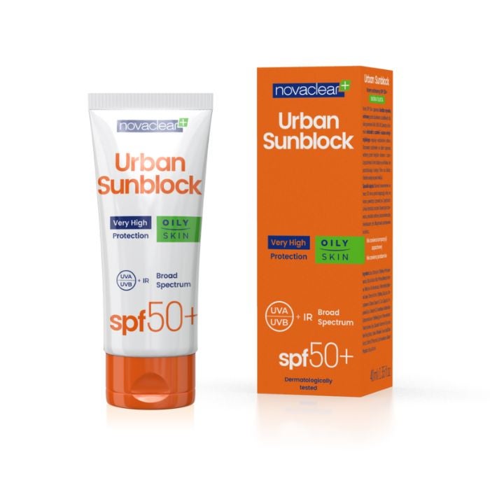 Novaclear Urban Sunblock (Spf 50+) Oily Skin 40ml 1+1
