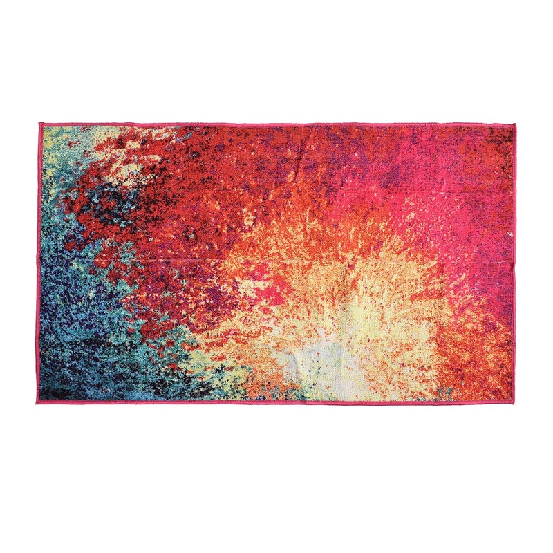 Status Contract 3 x 5 Feet Multi Printed Vintage Persian Carpet Rug Runner for Bedroom/Living Area/Home with Anti Slip Backing - Image 3