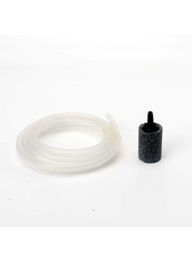 Huangxin aquarium aviation tube, standard 3/16 inch tube, air pump accessories, with air stone, check valve, suction cup and connector (transparent) - Image 4