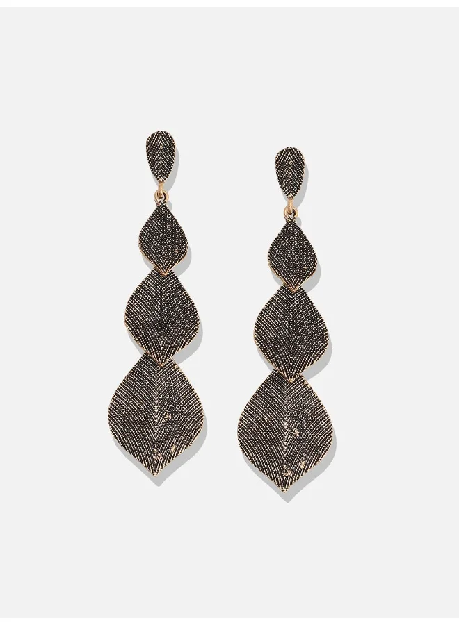SOHI Pack Of Intricate Long Artificial Drop Earring Jewellery