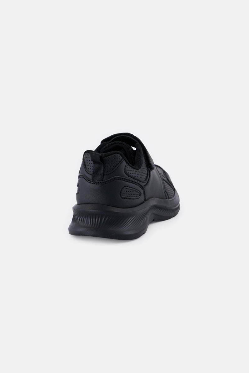 English Laundry Kids Girl Velcro Closure Shoes, Black - Image 2