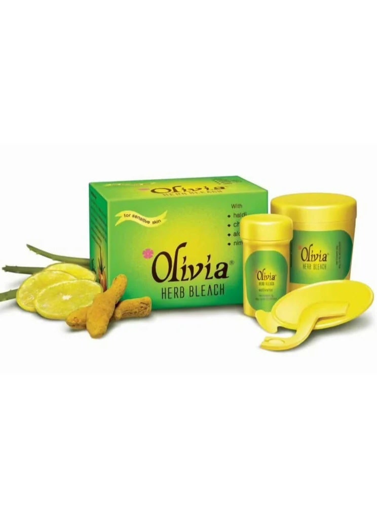 أوليفيا كريم تفتيح البشرة بالأعشاب من أوليفيا 300 غرام - تركيبة تمنح البشرة الحساسة إشراقة طبيعية - Image 2
