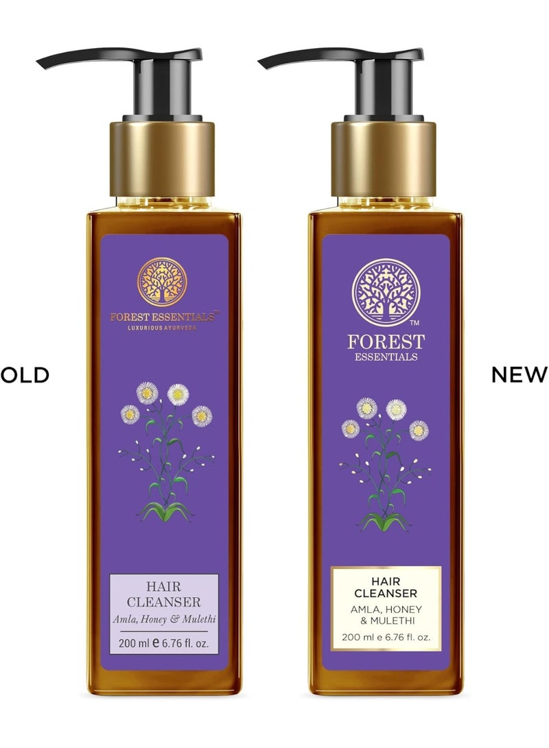 Forest Essentials Hair Cleanser, Amla, Honey and Mulethi, 200ml - Image 5