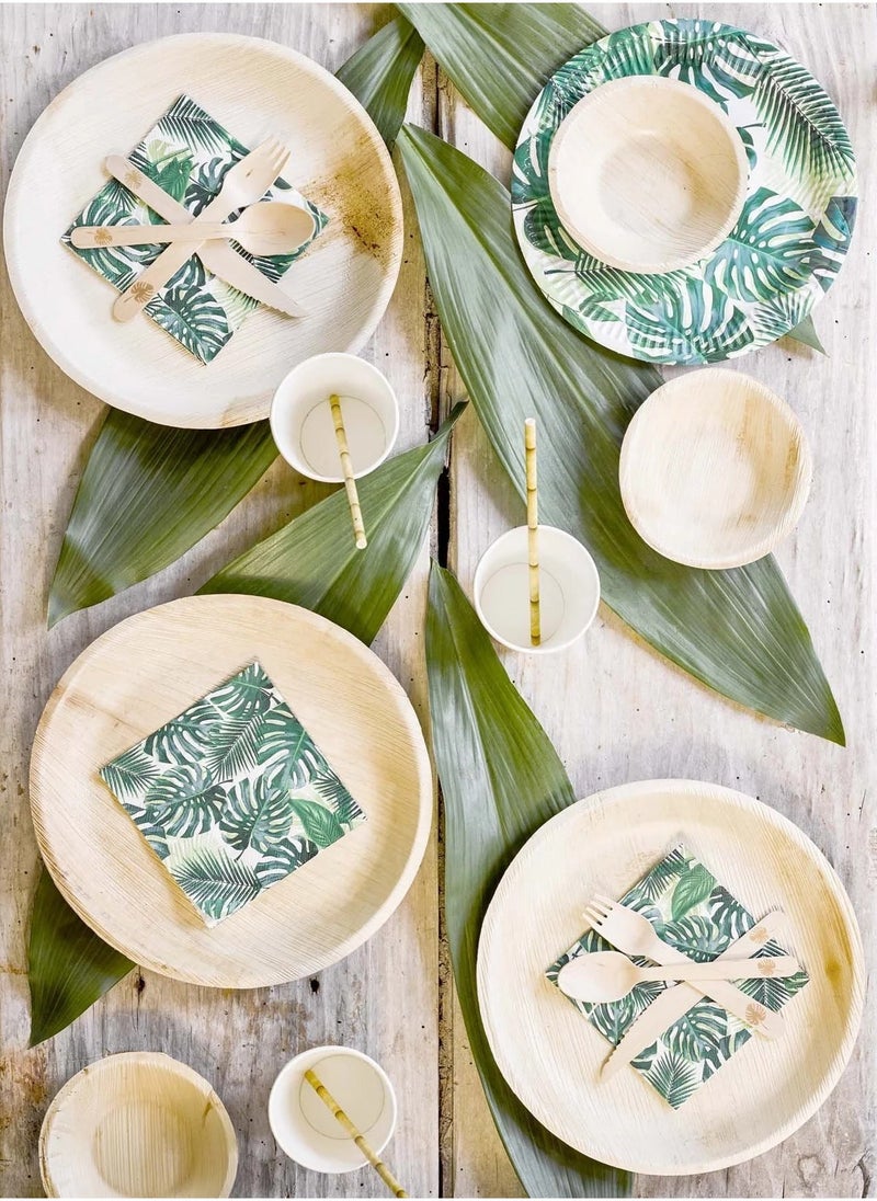 Talking Tables Tropical Fiesta Wooden Cutlery - 6 Sets  - Image 2
