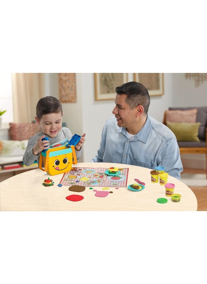 Play-Doh Play-Doh Picnic Shapes Starter Set, Preschool Toys  - Image 4