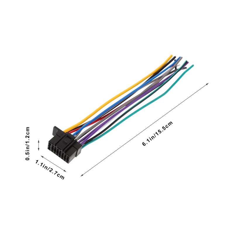Speaker Connectors Terminal for Car Audio Receivers, Durable Copper-Coated Aluminum Wiring - Image 2