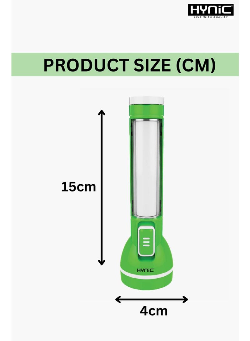 Hynic Rechargeable LED Emergency Lantern & Flashlight | 1W CREE LED Frontlight | 400mAh Lithium Battery | Type-C Fast Charging | Up to 4 Hours Backup Portable & Energy Efficient for Home | Camping and Power Outages - Image 4