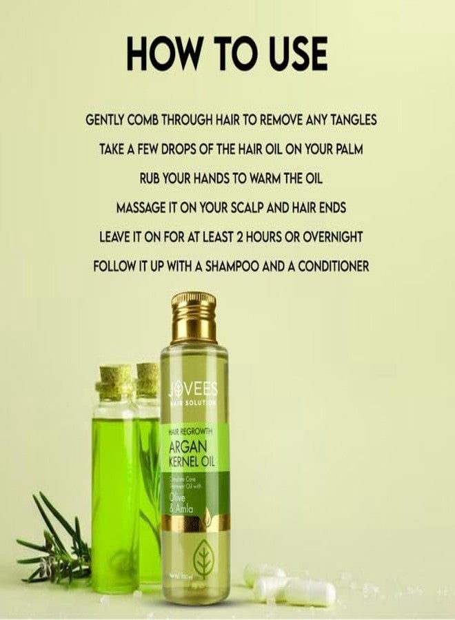 Jovees Herbal Kernel Oil For Breakage Control, Nourishing Shine, 100ml - Image 4
