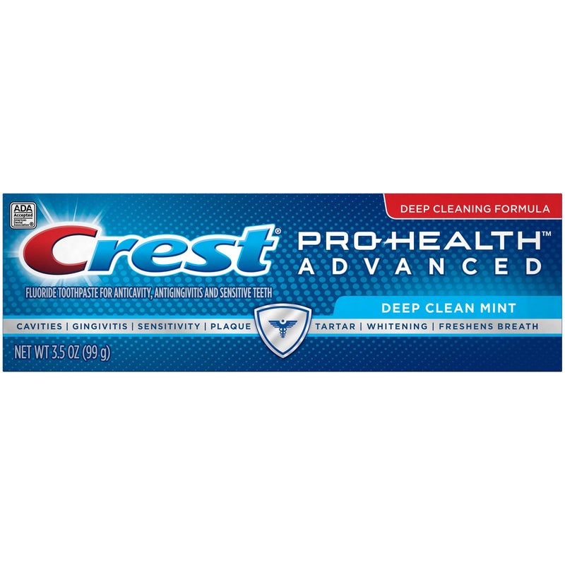 Crest Pro Health Advanced Fluoride Toothpaste, Deep Clean Mint, 3.5 Ounce - Image 1