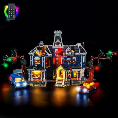 LocoLee Light kit Compatible with Lego 11370 Stranger Things The Creel House No Model Only Lights LED Lighting Accessories Compatible with Lego 11370 Creel House RC Version - Image 5