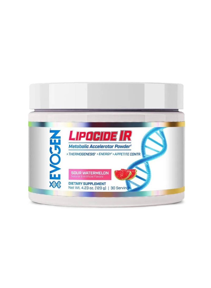 Evogen Nutrition LIPOCIDE IR - SOUR WATERMELON - 30SER - Image 1