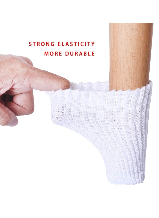 Generic Chair Leg Socks 16 Pcs High Elastic Knitted Chair Leg Floor Protectors Thickening Furniture Socks  - Image 5
