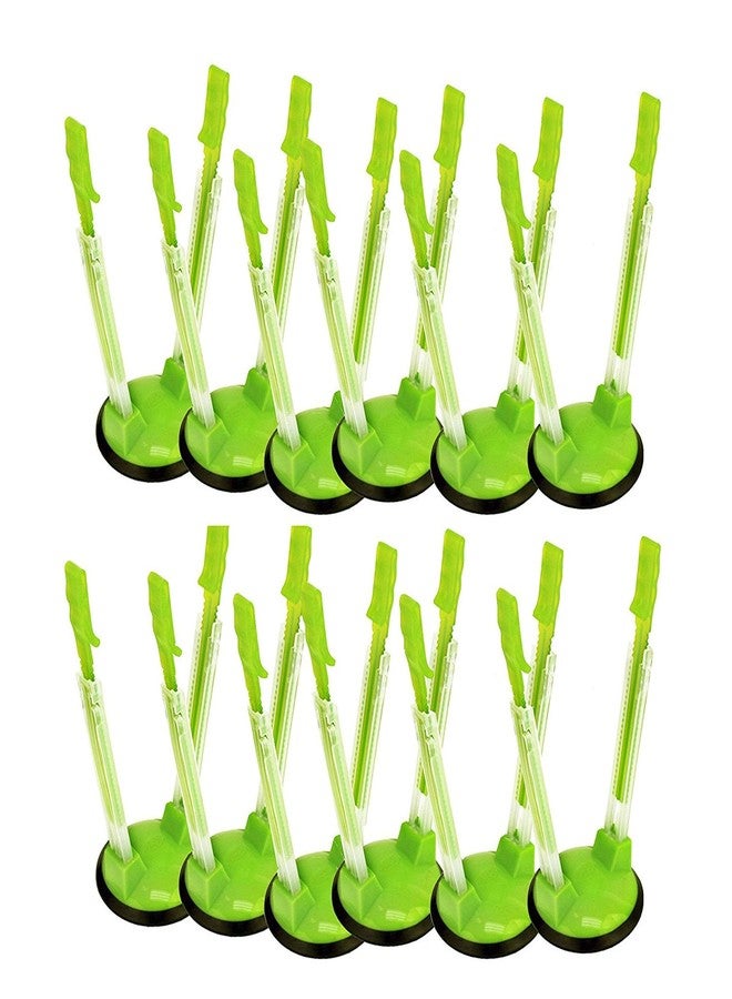 Jokari Original Jokari Adjustable Baggy Rack Stand 12 Pack. Prop Plastic Ziploc Freezer Storage Bags Open Hands-Free To Pour Leftovers, Snacks and Meal Prep Ingredients With No Food Spills or Kitchen Mess. - Image 1