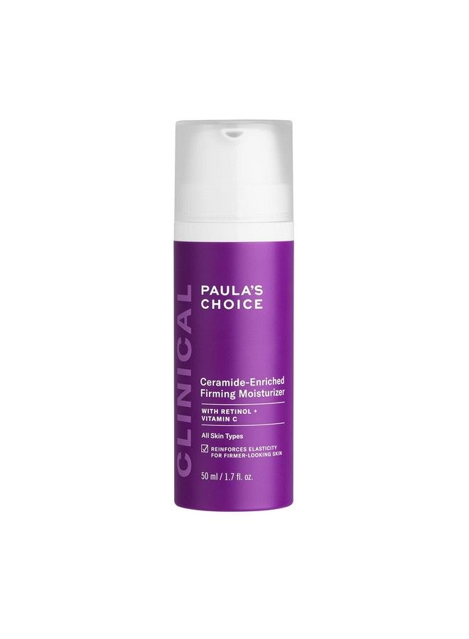 PAULA'S CHOICE Clinical Ceramide Enriched Firming Moisturizer Retinol & Vitamin C Antiaging & Wrinkles 1.7 Ounce - Image 2