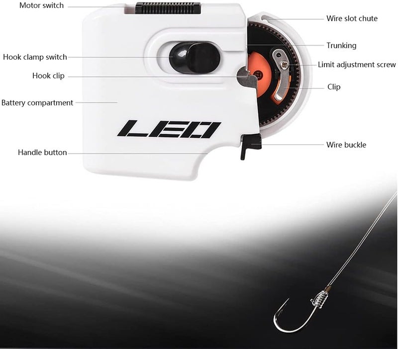 OriGlam Quick Fishing Knot Tying Tool, Fishing Knot Tying Tool for Hooks on Poles for Saltwater Freshwater - Image 4