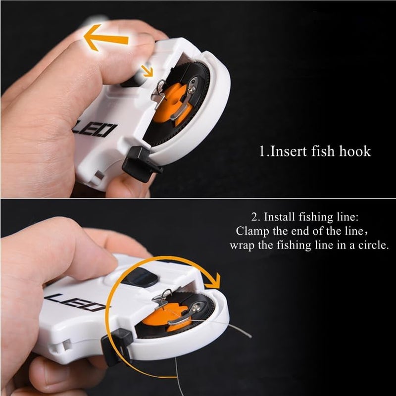 OriGlam Quick Fishing Knot Tying Tool, Fishing Knot Tying Tool for Hooks on Poles for Saltwater Freshwater - Image 5