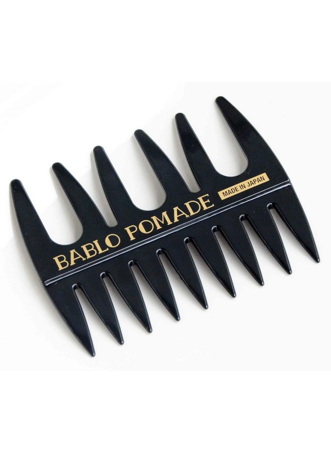 BABLO POMADE - Comb Men'S Hair Styling Cutting Comb Tortoiseshell Made In Japan Barber (Set Of 2) - Image 1