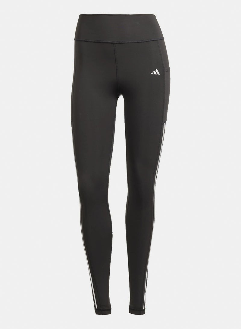 Adidas Optime 3-Stripes Full Length Leggings