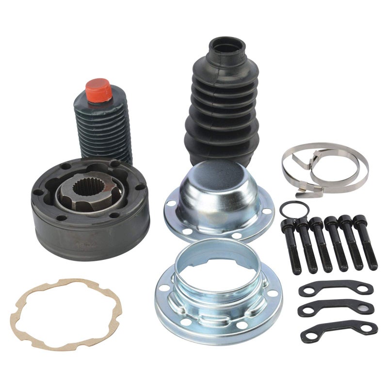 TRQ Front Drive Shaft Front CV Joint Rebuild Kit for 19992004 Jeep Grand Cherokee with QUADRADRIVE 4WD System 20022007 Jeep Liberty