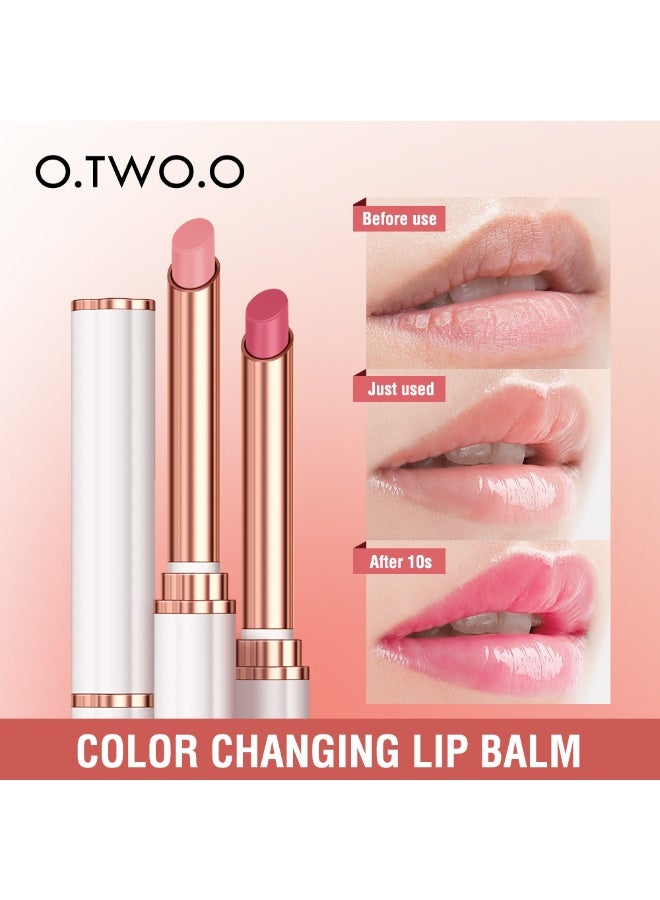 OTWOO O.TWO.O Stamens Color Changing Lip Balm – Moisturizing, pH-Activated Tint (#3, RASPBERRY) - Image 4