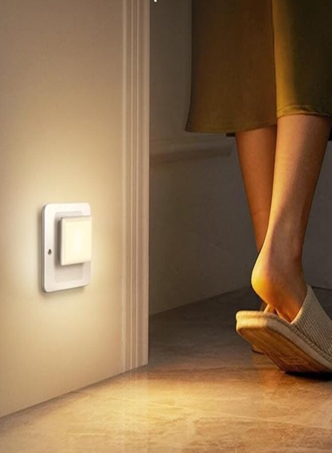 مصباح ليلي بحساس حركة Led، مصباح جداري ليلي بحساس ضوء بتوصيل Usb لـ الردهة、الغرفة、الحمام、المطبخ، الدرج، الخزانة 2 حبة  - Image 2