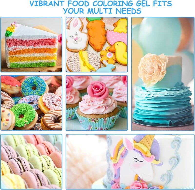 Jelife Gel Food Coloring Set - 10 Vibrant Colors - Image 5