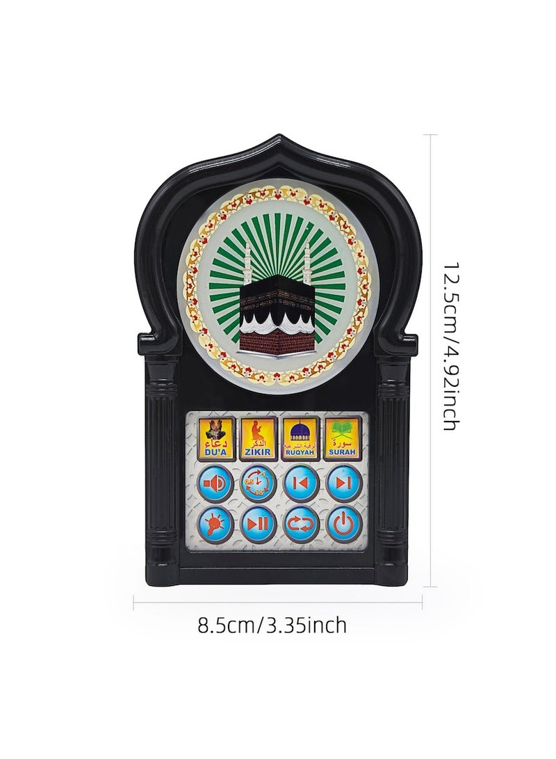 Mini Wall Plug Holy Quran Speaker with 5 Different Lights, Wall Koran Reciter Ramadan Pray Essential Gift - Image 2