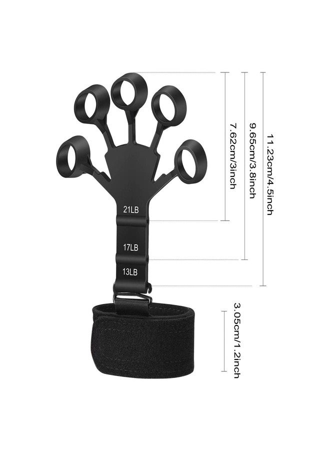Steller New Finger Grip Strengthener - Adjustable Finger Exerciser and Finger Stretcher - Grip Strength Trainer for Hand Therapy, Rock Climbing - Relieve Pain for Arthritis, Carpal Tunnel. Finger Strengthener, 2023 New Grip Strength Trainer - Image 2